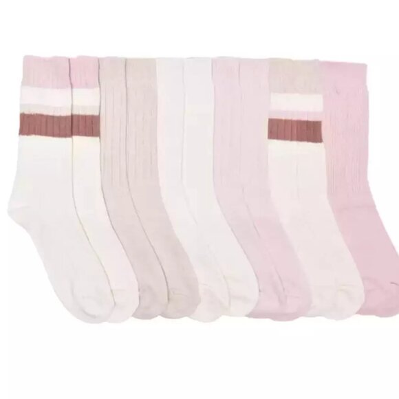 NWoT Lucky Brand Women Super Soft Boot Sock 6Pack Multicolor Sz 5-10 $60 11HL357 - Picture 2 of 2